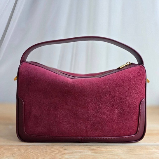 Замшевая сумка Yves Saint Laurent 29x18 см