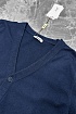 Мужской кардиган Brioni logo-detail - Navy