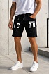 Джинсовые мужские шорты Dsquared2 "ICON" - Black