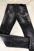 Мужские чёрные джинсы Dsquared2