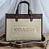 Женская кожаная сумка Coach Field Tote 29x22 см (4 расцветки)