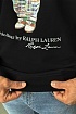Чёрный свитшот Роlо Ralрh Lаurеn "Bear"