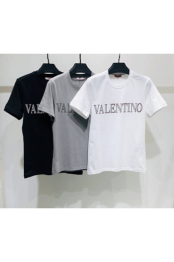 Мужская серая футболка Valentino   