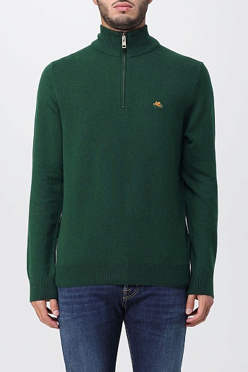 Мужская кофта Etro zip-up - Green   