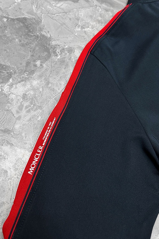 Мужская тёмно-синяя кофта Moncler Monestier-de-Clermont