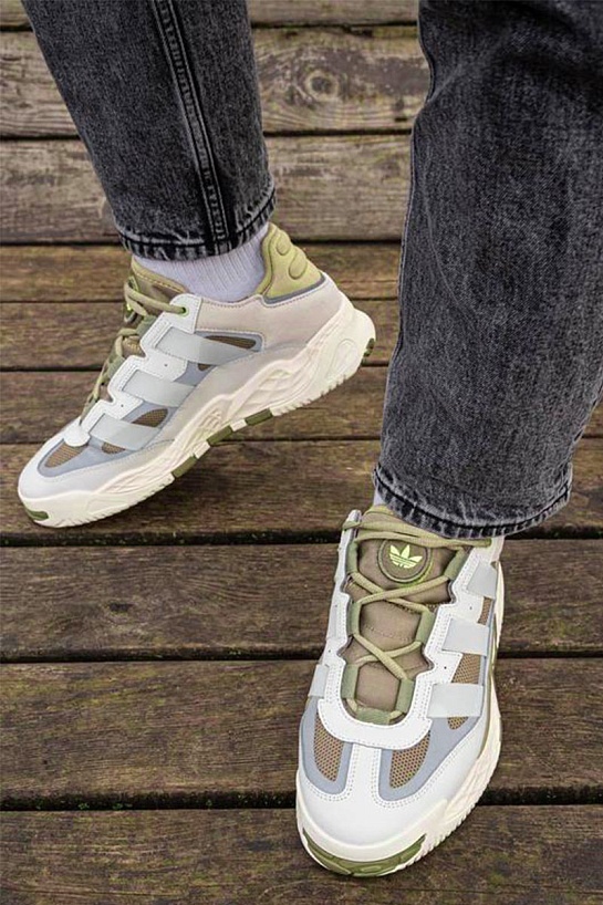 Кроссовки Adidas Niteball - Orbit Green / Magic Lime