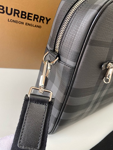 Кожаный портфель Burberry Premium 38x26x5.5 см   