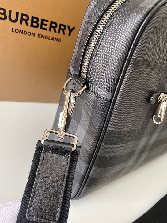 Кожаный портфель Burberry Premium 38x26x5.5 см