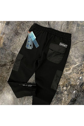 Мужские чёрные джоггеры Off-White   