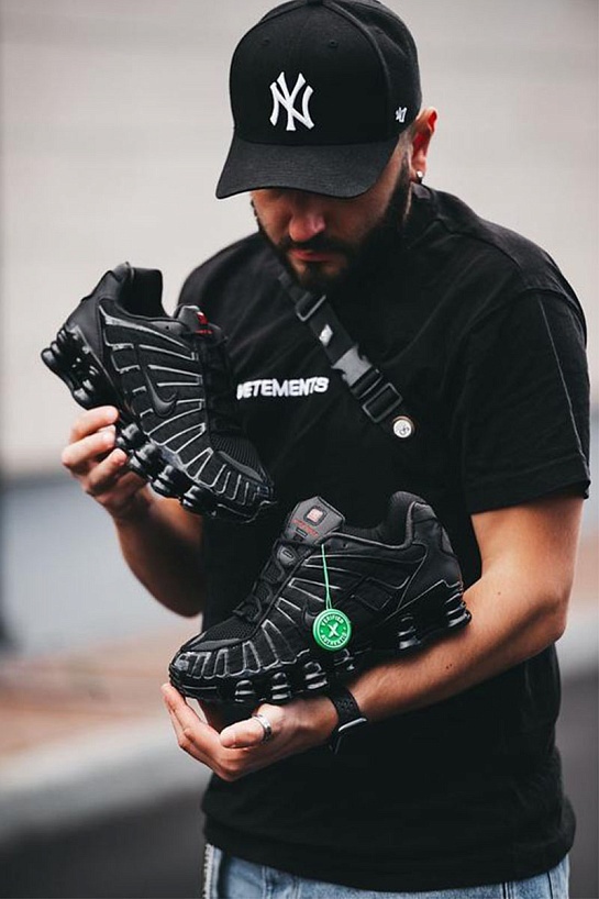 Кроссовки Nike Shox TL - Black