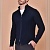 Кашемировый свитер Loro Piana Premium zip-up - Navy