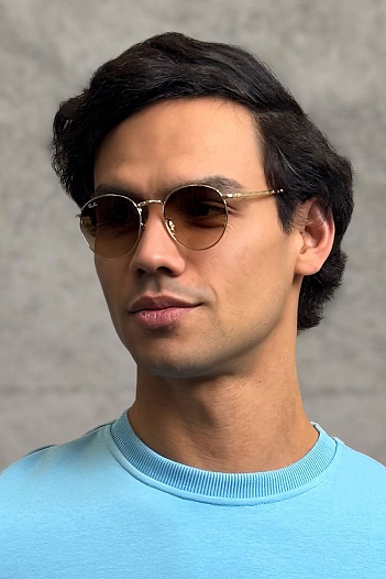 Солнцезащитные очки Ray-Ban New Round - Brown   