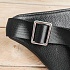 Кожаная сумка на пояс Montblanc 32x15 см