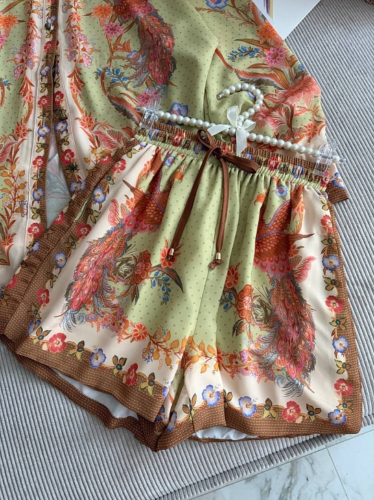 Женский льняной костюм Zimmermann premium