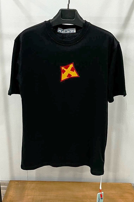 Футболка Off-White c/o Virgil Abloh Thunder Stable Skate