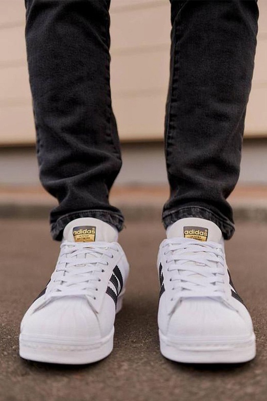 Кроссовки Adidas Superstar - White / Black