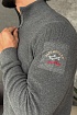 Мужской серый джемпер Paul & Shark zip-up