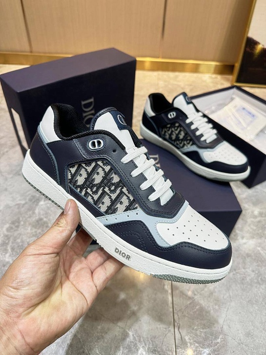 Мужские кроссовки Dior B27 Uptown - Navy / White