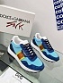 Женские комбинированные кроссовки Dolce & Gabbana - Blue / White