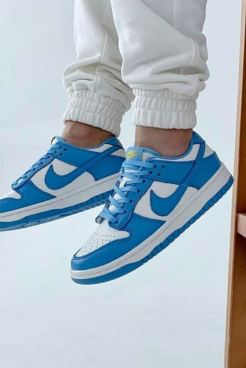 Кроссовки Nike SB Dunk Low - Blue / White   