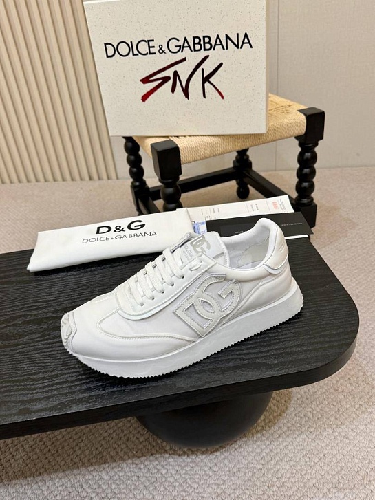 Мужские кроссовки Dolce & Gabbana Cushion - White