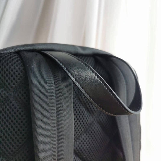 Кожаный рюкзак Burberry London Check 43x30 см