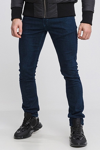 Мужские тёмно-синие джинсы Stefano Ricci   