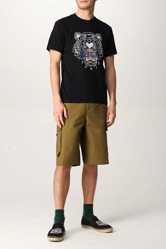 Мужская футболка Kenzo Tiger logo-print