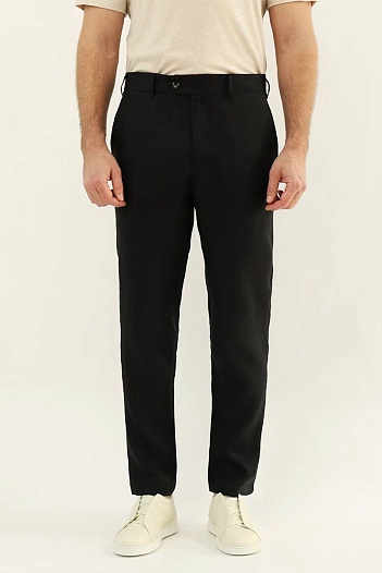 Мужские чёрные брюки Loro Piana premium   