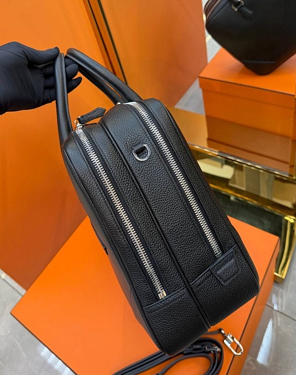 Кожаная сумка Montblanc Meisterstuck premium 38x27x13 см   