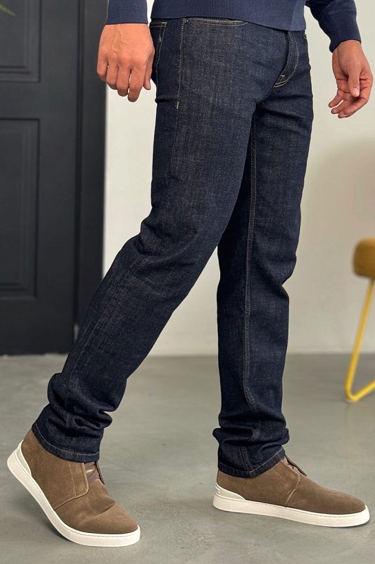 Кроссовки с мехом Ermenegildo Zegna Triple Stitch - Beige