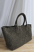 Замшевая сумка Bottega Veneta Cabat 40x28 см - Green