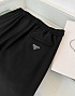 Мужские чёрные штаны Prada premium 
