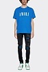 Футболка синего цвета Amiri core logo