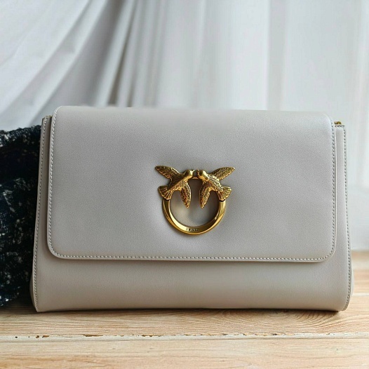 Женская кожаная сумка 35x21 см (3 расцветки)   