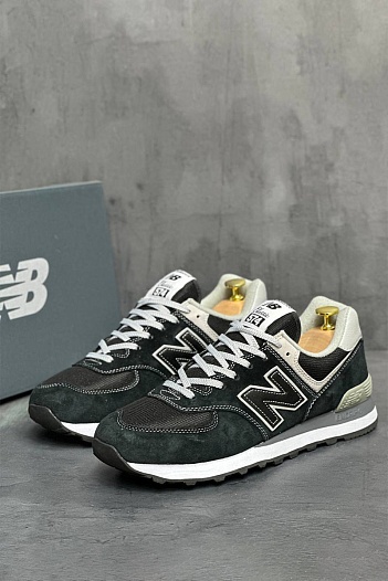 Кроссовки New Balance 574 "Triple Contrast Black"   