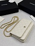 Кожаная сумка Chanel Wallet on Chain premium 19x12x4 см