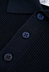 Мужское тёмно-синее поло Brunello Cucinelli premium