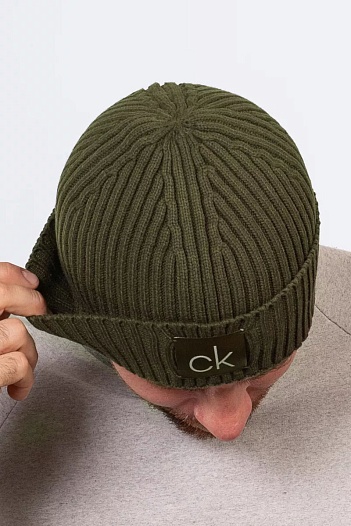 Шапка цвета хаки Calvin Klein Golf Losar   
