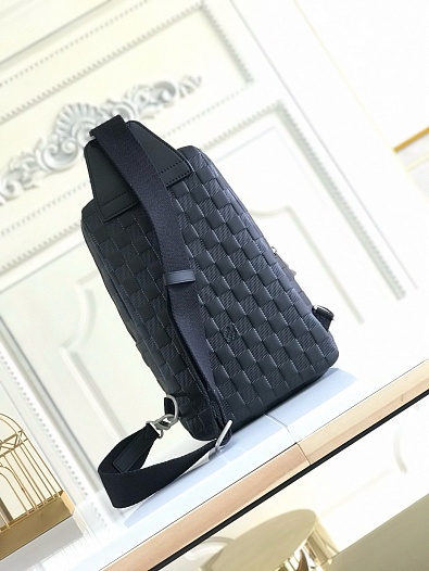 Кожаная сумка Louis Vuitton Avenue Sling Premium 31x20x10 см   