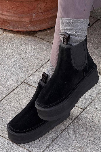 Женские ботинки UGG Neumel Platform - Black   