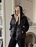 Женский костюм тройка на флисе Schiaparelli premium - Black