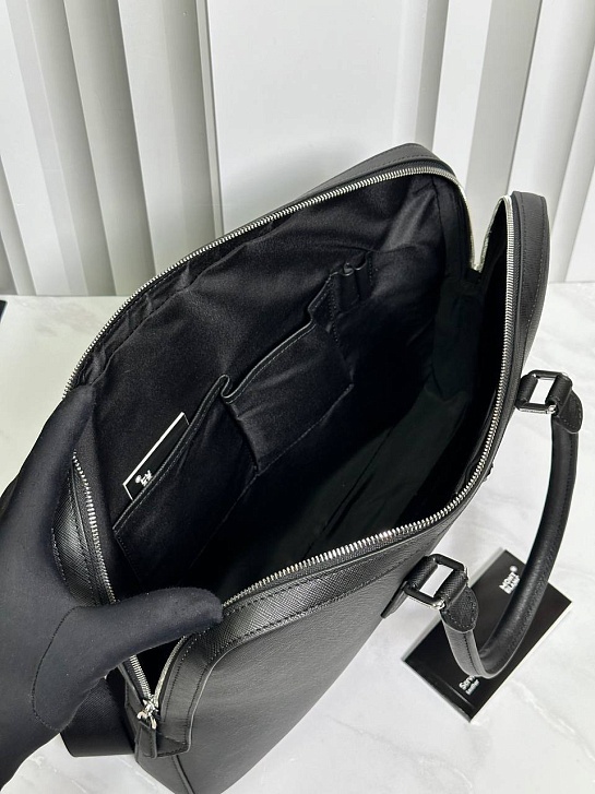 Кожаный портфель Montblanc Sartorial Premium 40x30x5 см