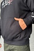 Мужское чёрное худи Off-White Graffiti Arrows Logo