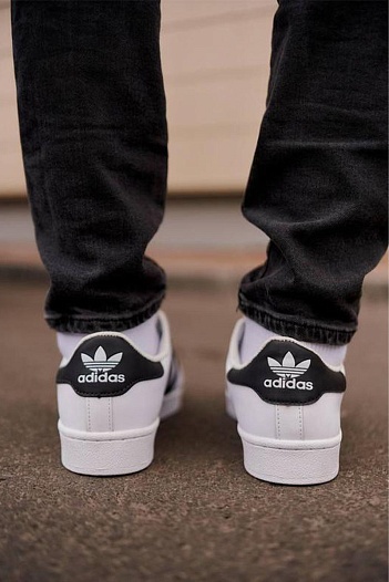 Кроссовки Adidas Superstar - White / Black   