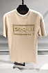 Бежевая футболка Collaboration Fendi x Versace Fendace Logo