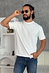 Мужская белая футболка Loro Piana