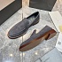 Замшевые лоферы Brunello Cucinelli - Dark Grey