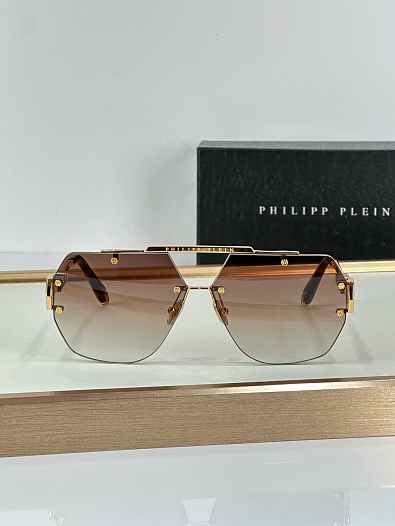 Солнцезащитные очки Philipp Plein - Brown   