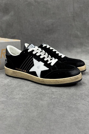 Замшевые кроссовки Golden Goose Ball Star   